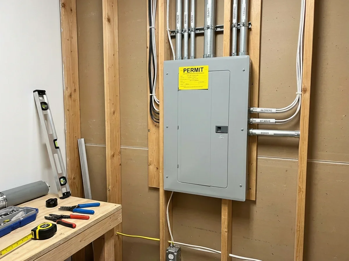Code Requirements and Permit Process for Sub Panels — sub panel installation cost