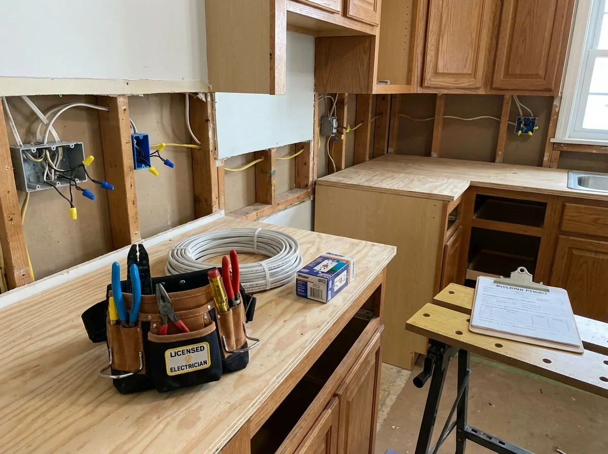 Kitchen Electrical Code Requirements: What Your Electrician Must Follow — kitchen remodel electrical cost