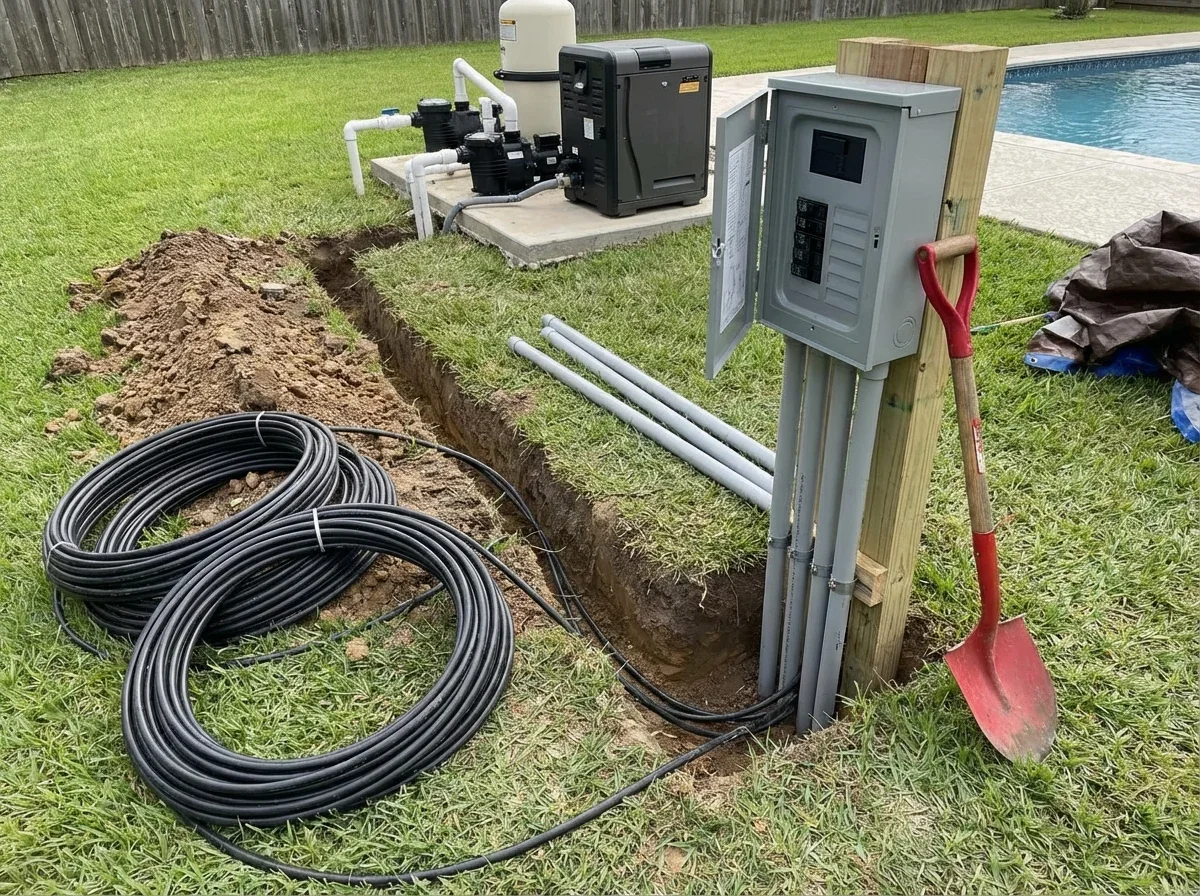 What Does Pool Electrical Installation Include? — pool electrical requirements