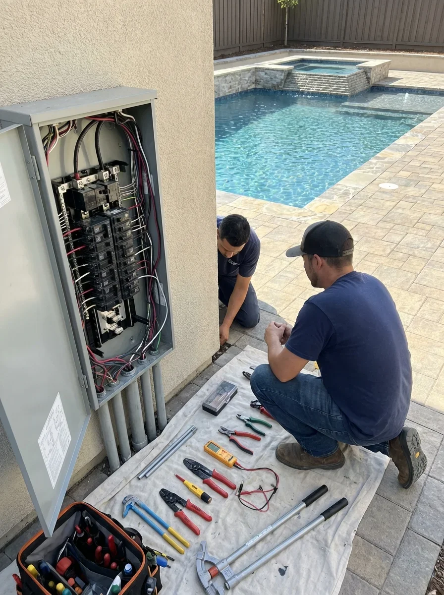 Why Pool and Spa Electrical Work Requires Licensed Electricians — pool electrical requirements
