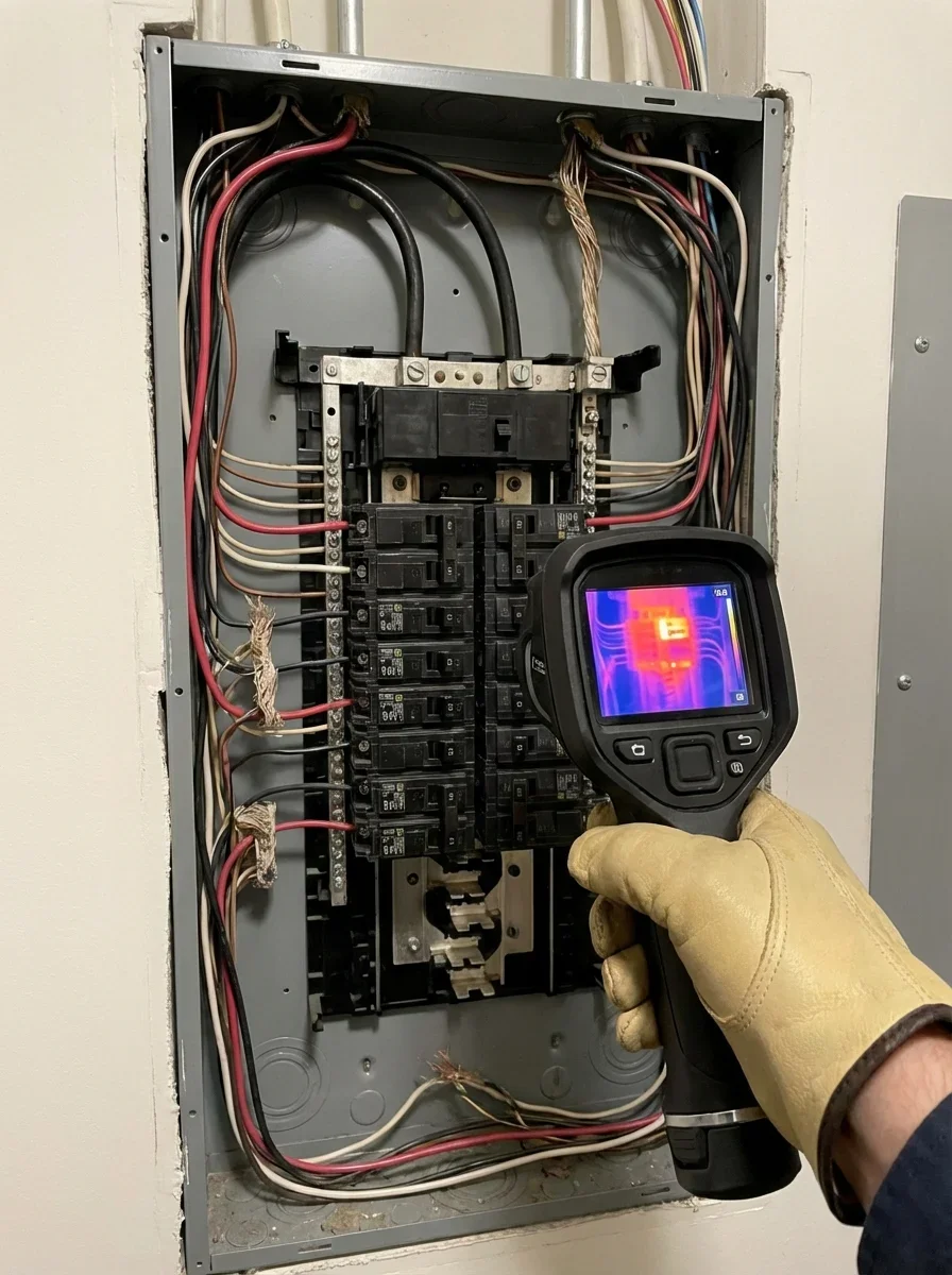Why Electrical Panels Get Hot — hot electrical panel