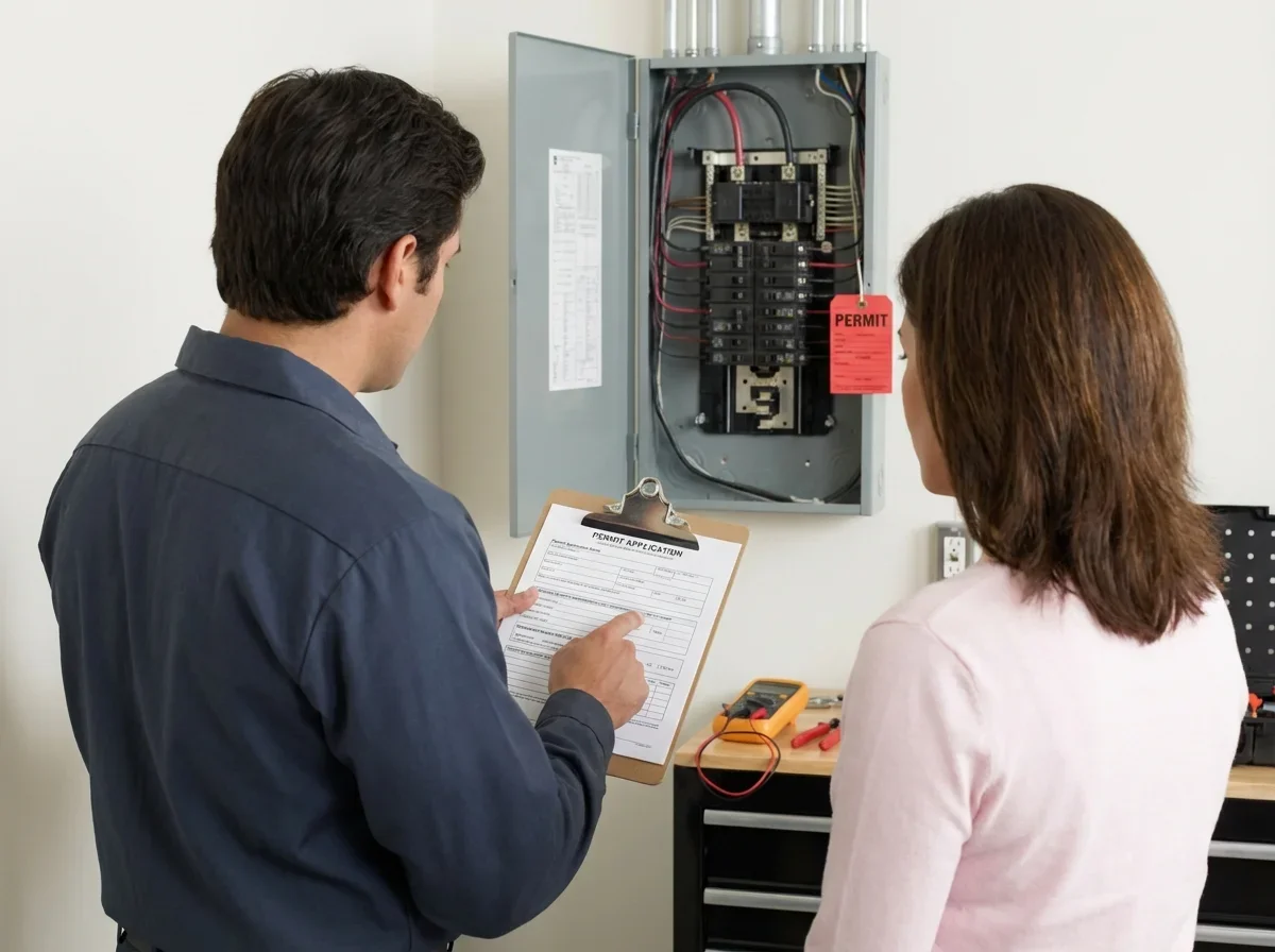 Confirm They'll Pull Permits and Handle Inspections — questions to ask electrician