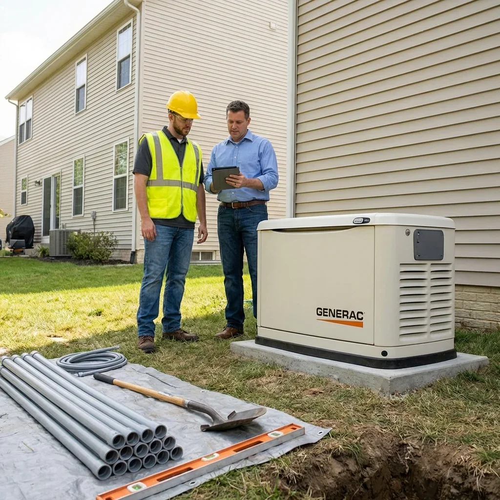How to Choose a Generator Installation Contractor — whole house generator cost