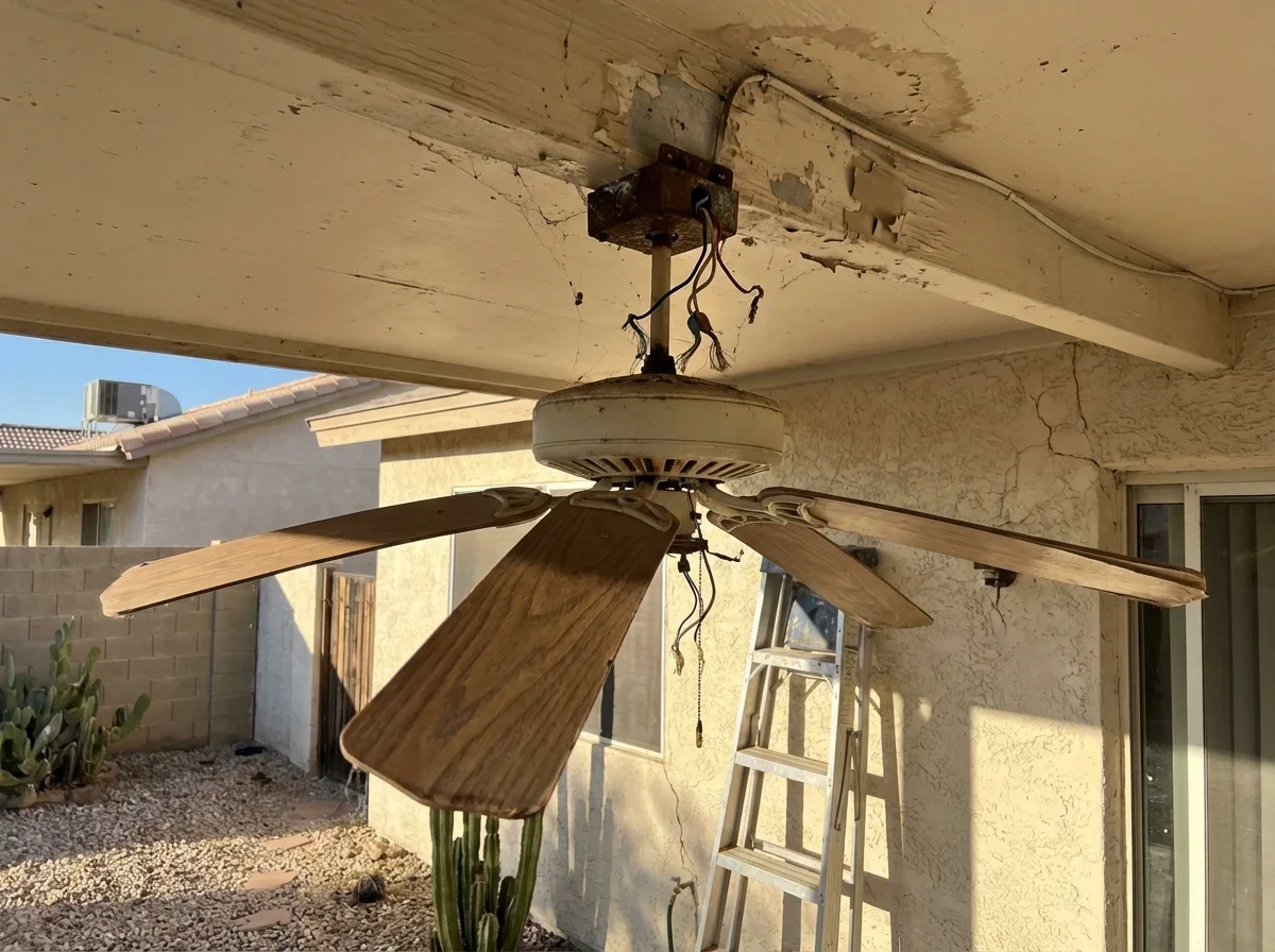 Don't let a wobbly, outdated fan become a safety hazard get install help