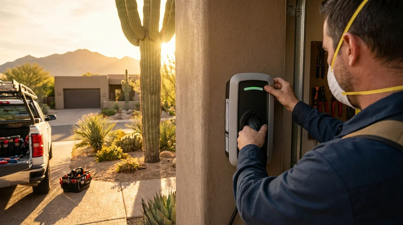 Expert EV charger installation ensuring safe, efficient home charging solutions