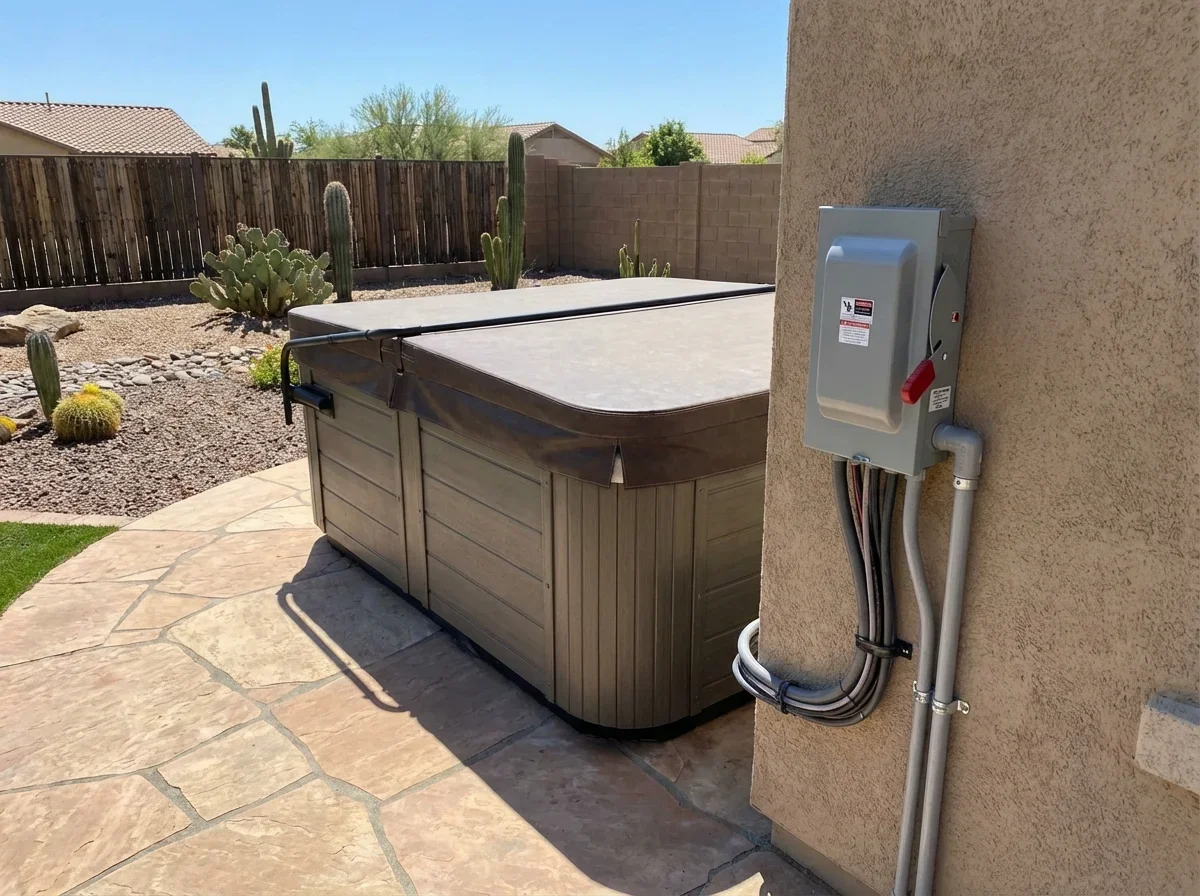 Expert hot tub and spa wiring ensures safe, relaxing, and worry-free enjoyment